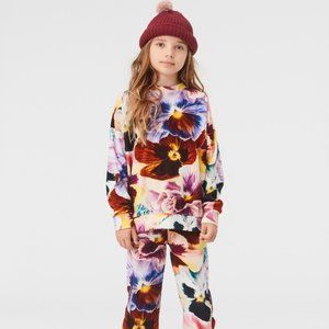 Molo Floral Kids Matching Set - Multicolor